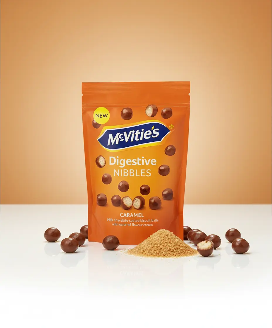McVitie's Digestive Nibbles Caramel Chocolate